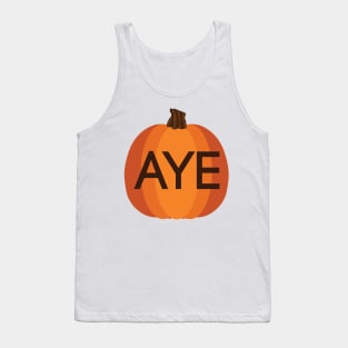 PRO SCOTTISH INDEPENDENCE AYE HALLOWEEN PUMPKIN Tank Top